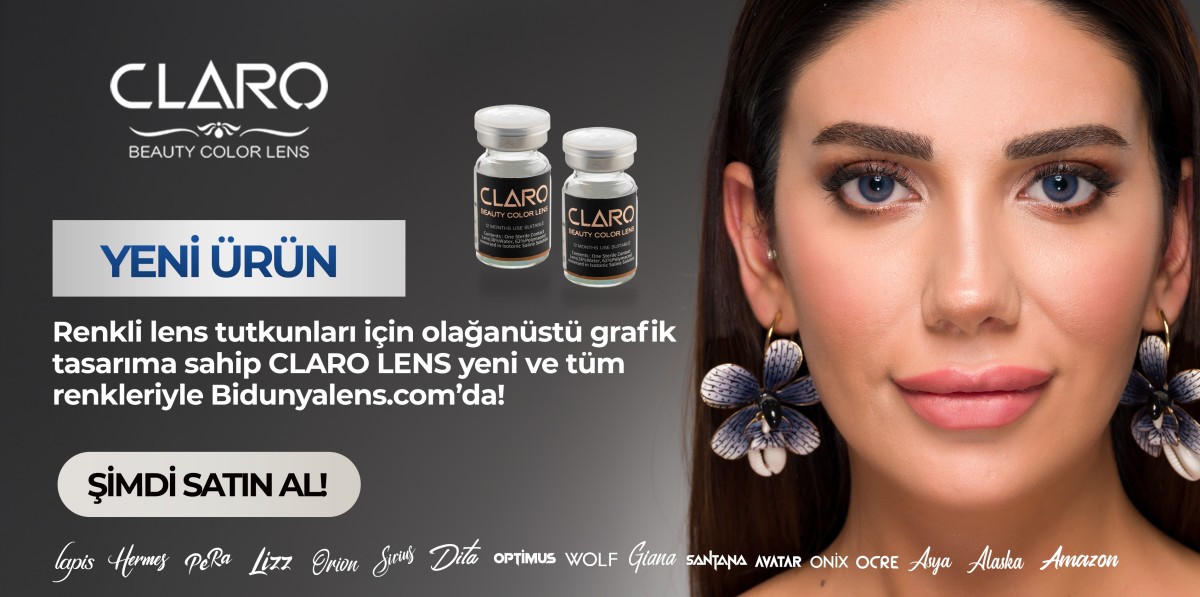 CLARO RENKLİ LENS